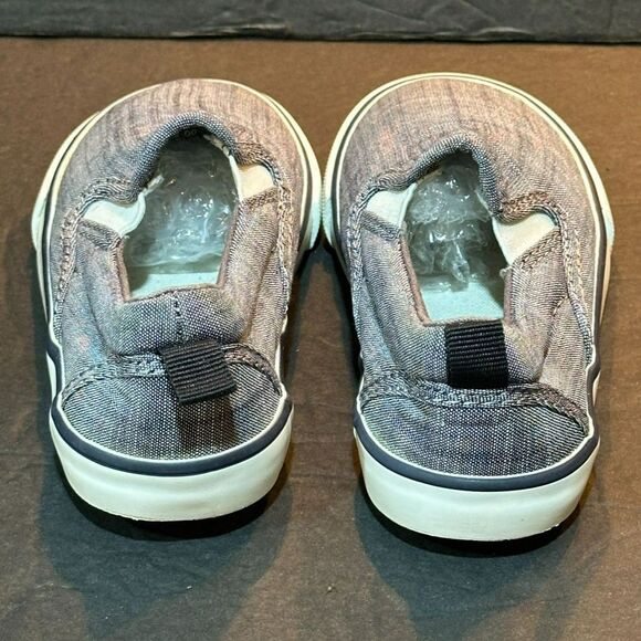 Baby Gap Blue Denim Boat Shoes Size Toddler 7 - Picture 6 of 7